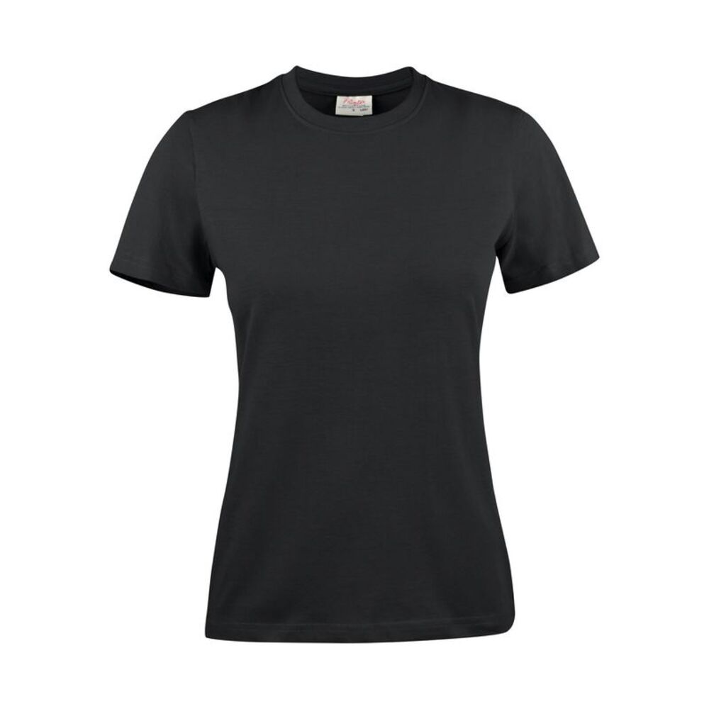 Printer Womens/Ladies Light T-Shirt / Black